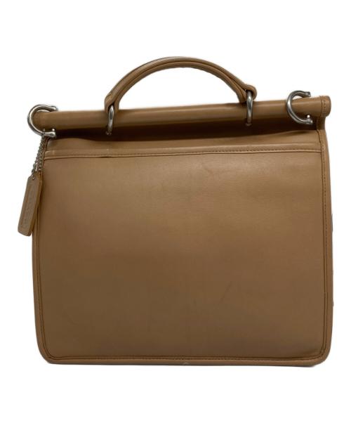 COACH（コーチ）COACH (コーチ) ウィリス ターンロック 2WAYバッグ ベージュの古着・服飾アイテム