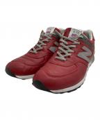 NEW BALANCEニューバランス）の古着「M576RED ローカットスニーカー」｜レッド