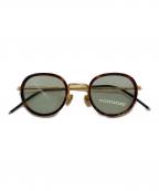VONNヴォン）の古着「ACE メガネ DEMI(BROWN)」｜ブラウン×ゴールド