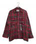 MOUNTAIN RESEARCH（マウンテンリサーチ）の古着「Phishing PKT Shirt」｜レッド×グレー