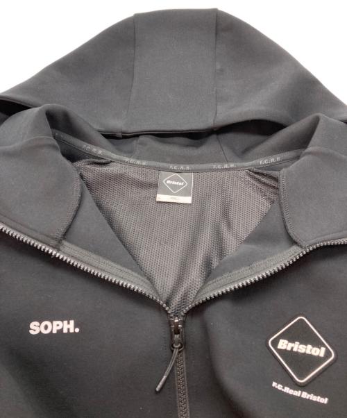 F.C.R.B.（エフシーレアルブリストル）F.C.R.B. (エフシーレアルブリストル) TECH SWEAT VENTILATION HOODIE ブラック サイズ:XXLの古着・服飾アイテム