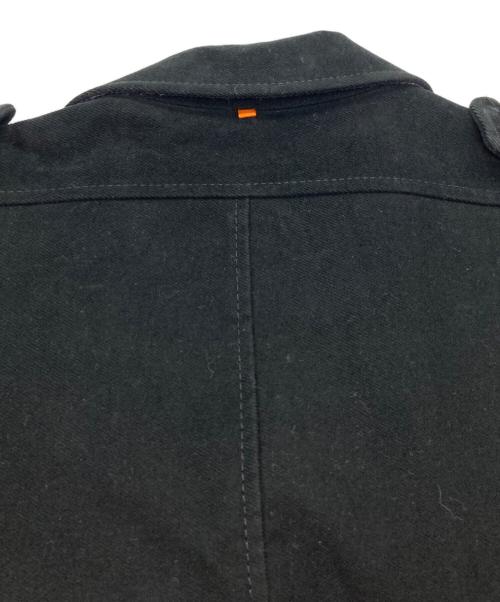 BOSS ORANGE（ボスオレンジ）BOSS ORANGE (ボスオレンジ) チェスターコート ブラック サイズ:SIZE 48の古着・服飾アイテム