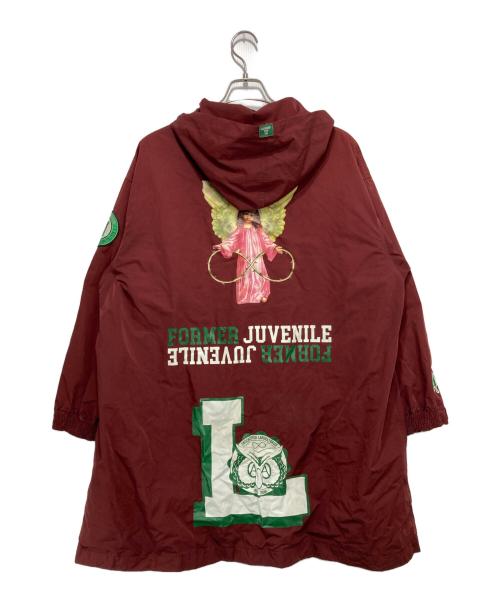 UNDERCOVER（アンダーカバー）UNDERCOVER (アンダーカバー) Total Youth Tiger フーデッドコート ボルドー サイズ:SIZE 2の古着・服飾アイテム