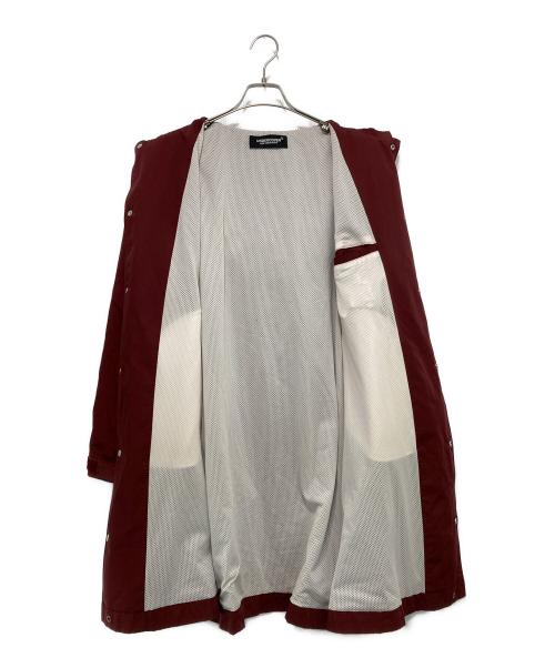 UNDERCOVER（アンダーカバー）UNDERCOVER (アンダーカバー) Total Youth Tiger フーデッドコート ボルドー サイズ:SIZE 2の古着・服飾アイテム