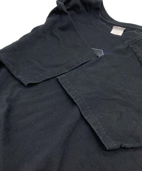 Hanes（ヘインズ）Hanes (ヘインズ) Apple Mac OS プリントTシャツ ブラック サイズ:Lの古着・服飾アイテム