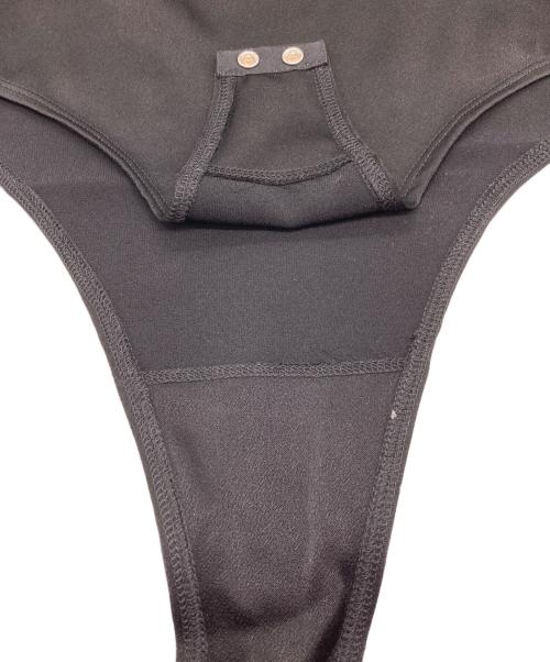 KANAKO SAKAI（カナコ サカイ）KANAKO SAKAI (カナコ サカイ) SATIN BODYSUIT ブラック サイズ:34 未使用品の古着・服飾アイテム