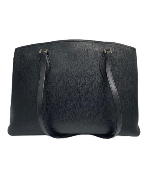 Kate Spade（ケイトスペード）Kate Spade (ケイトスペード) zeezeeラージワークトートバッグ ブラックの古着・服飾アイテム