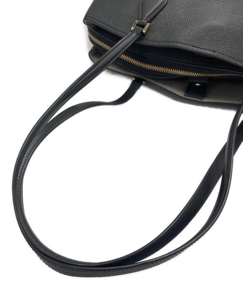 Kate Spade（ケイトスペード）Kate Spade (ケイトスペード) zeezeeラージワークトートバッグ ブラックの古着・服飾アイテム