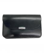 digawelディガウェル）の古着「GARSON PURSE Bridle leather」｜ブラック