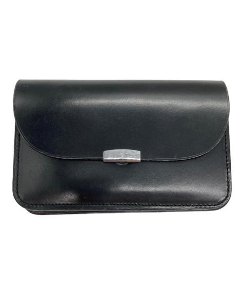 digawel（ディガウェル）digawel (ディガウェル) GARSON PURSE Bridle leather ブラックの古着・服飾アイテム