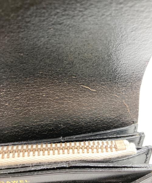 digawel（ディガウェル）digawel (ディガウェル) GARSON PURSE Bridle leather ブラックの古着・服飾アイテム