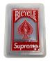 SUPREME（シュプリーム）の古着「Bicycle Vlear Playing Cards」｜レッド