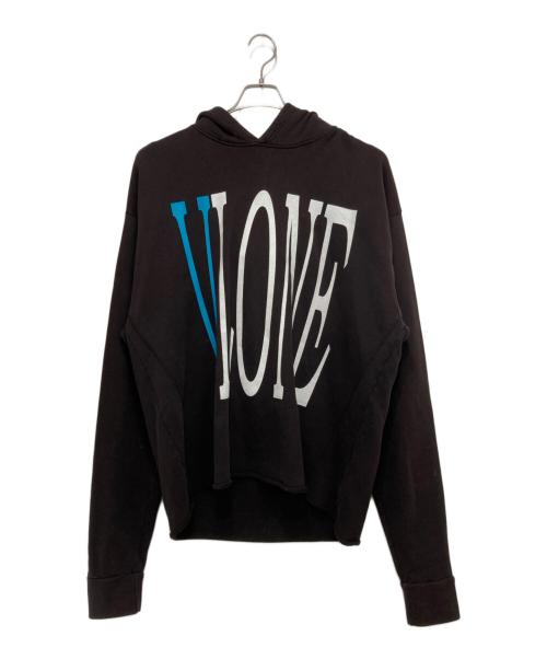 VLONE（ヴィーロン）VLONE (ヴィーロン) スウェットプルパーカー ブラウン サイズ:Lの古着・服飾アイテム