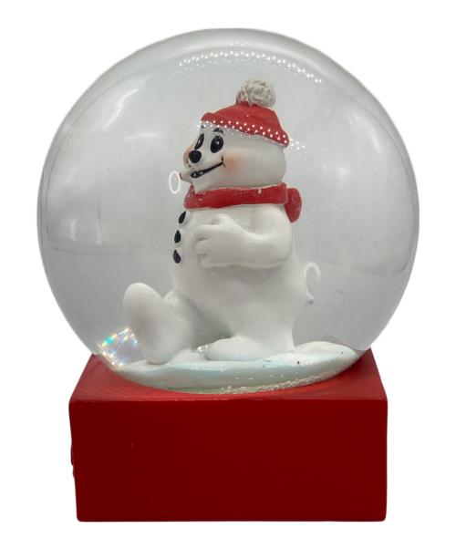 SUPREME（シュプリーム）Supreme (シュプリーム) SNOWMAN SNOWGLOBE レッドの古着・服飾アイテム