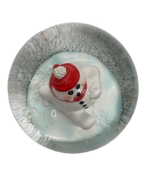 SUPREME（シュプリーム）Supreme (シュプリーム) SNOWMAN SNOWGLOBE レッドの古着・服飾アイテム