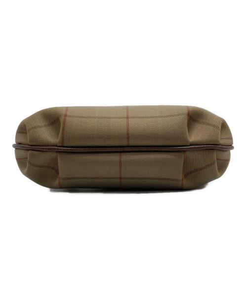 Burberry's（バーバリーズ）Burberry's (バーバリーズ) がま口ノバチェックショルダーバッグ ベージュの古着・服飾アイテム
