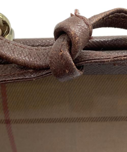 Burberry's（バーバリーズ）Burberry's (バーバリーズ) がま口ノバチェックショルダーバッグ ベージュの古着・服飾アイテム