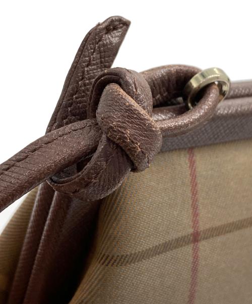 Burberry's（バーバリーズ）Burberry's (バーバリーズ) がま口ノバチェックショルダーバッグ ベージュの古着・服飾アイテム