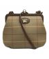 Burberry's（バーバリーズ）の古着「がま口ノバチェックショルダーバッグ」｜ベージュ
