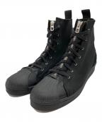 YOHJI YAMAMOTO×adidasヨウジヤマモト×アディダス）の古着「YY ZIPPER STAR MID」｜ブラック