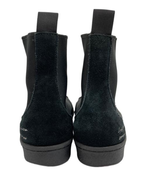YOHJI YAMAMOTO（ヨウジヤマモト）YOHJI YAMAMOTO (ヨウジヤマモト) adidas (アディダス) YY ZIPPER STAR MID ブラック サイズ:26cmの古着・服飾アイテム