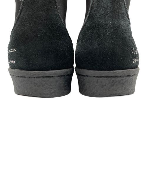 YOHJI YAMAMOTO（ヨウジヤマモト）YOHJI YAMAMOTO (ヨウジヤマモト) adidas (アディダス) YY ZIPPER STAR MID ブラック サイズ:26cmの古着・服飾アイテム