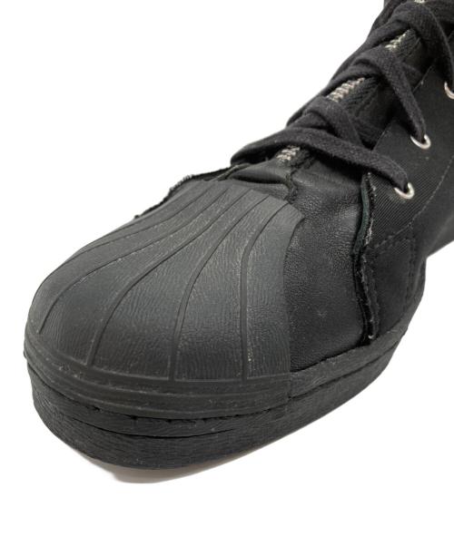 YOHJI YAMAMOTO（ヨウジヤマモト）YOHJI YAMAMOTO (ヨウジヤマモト) adidas (アディダス) YY ZIPPER STAR MID ブラック サイズ:26cmの古着・服飾アイテム