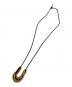 AGMES (アグメス) WISHBONE PENDANT ゴールド（色）×ブラック：10000円