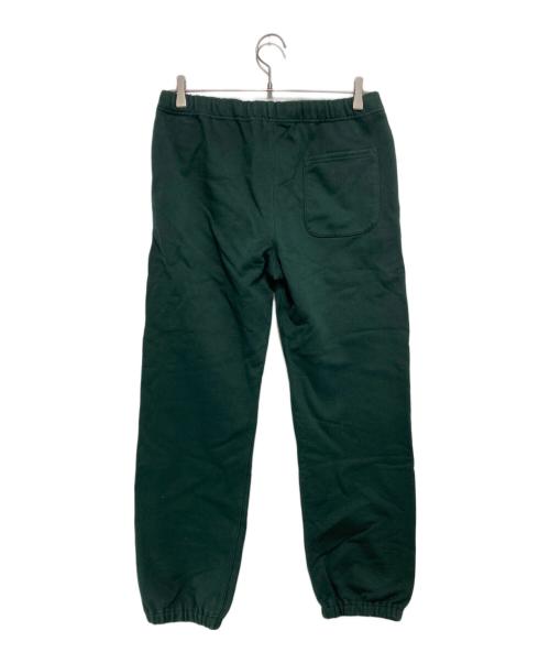 BEAMS（ビームス）BEAMS (ビームス) Bロゴ スウェットパンツ グリーン サイズ:Mの古着・服飾アイテム