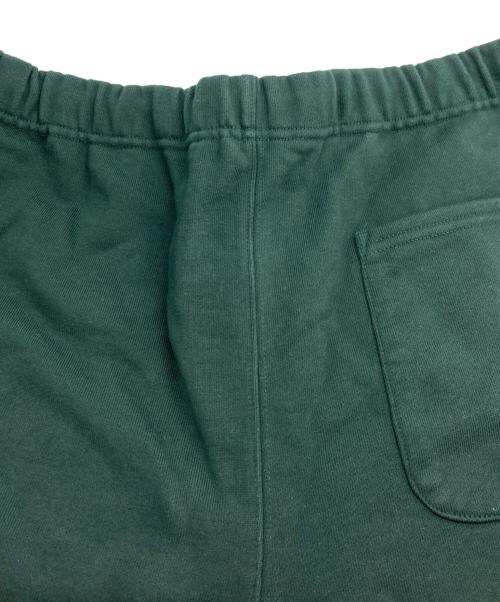 BEAMS（ビームス）BEAMS (ビームス) Bロゴ スウェットパンツ グリーン サイズ:Mの古着・服飾アイテム