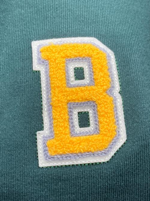 BEAMS（ビームス）BEAMS (ビームス) Bロゴ スウェットパンツ グリーン サイズ:Mの古着・服飾アイテム