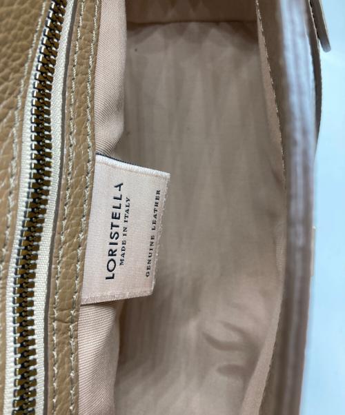 LORISTELLA（ロリステッラ）LORISTELLA (ロリステッラ) BETH シュリンクレザー 2WAYショルダーバッグ ブラウンの古着・服飾アイテム
