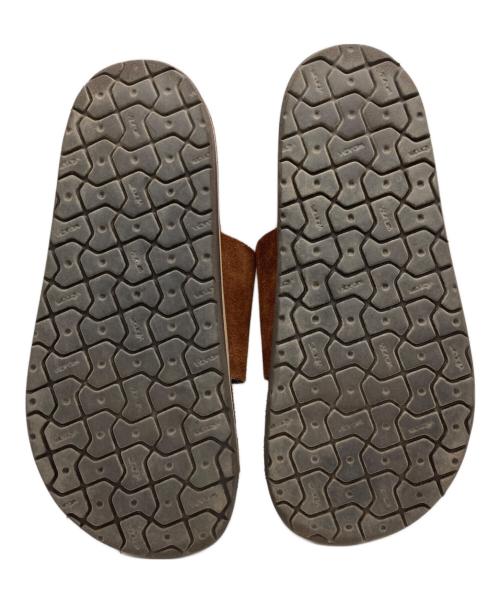 The Sandalman（ザサンダルマン）The Sandalman (ザサンダルマン) TOE LOOP  サンダル ブラウン サイズ:7の古着・服飾アイテム