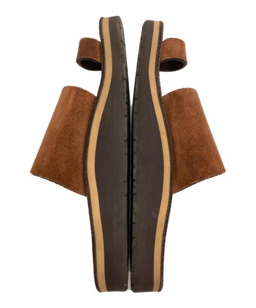 The Sandalman（ザサンダルマン）The Sandalman (ザサンダルマン) TOE LOOP  サンダル ブラウン サイズ:7の古着・服飾アイテム