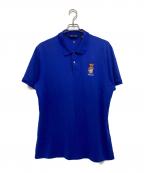 POLO GOLFポロ ゴルフ）の古着「ポロベア ポロシャツ」｜ブルー