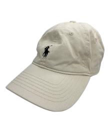 POLO RALPH LAUREN（ポロ・ラルフローレン）の古着「キャップ」｜ベージュ