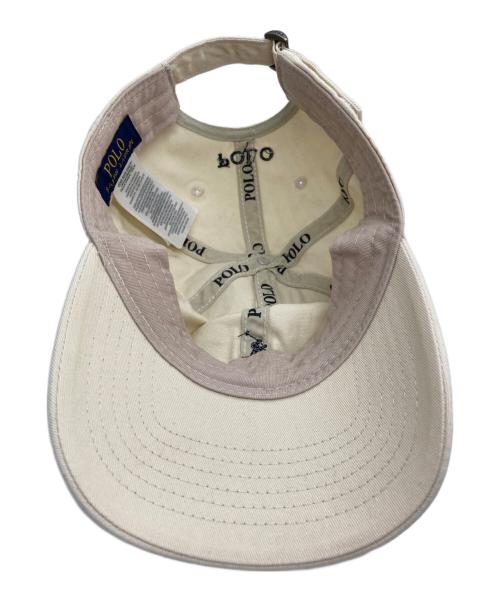 POLO RALPH LAUREN（ポロ・ラルフローレン）POLO RALPH LAUREN (ポロ・ラルフローレン) キャップ ベージュ サイズ:FREEの古着・服飾アイテム