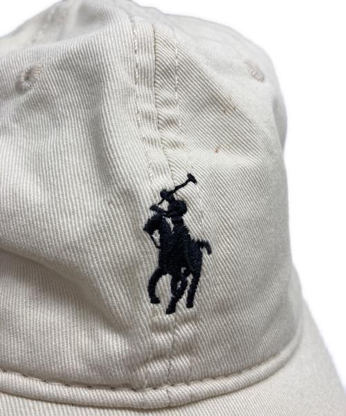 POLO RALPH LAUREN（ポロ・ラルフローレン）POLO RALPH LAUREN (ポロ・ラルフローレン) キャップ ベージュ サイズ:FREEの古着・服飾アイテム