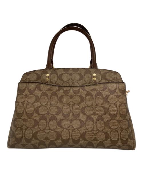 COACH（コーチ）COACH (コーチ) 2WAY シグネチャー ショルダーバッグ ベージュの古着・服飾アイテム