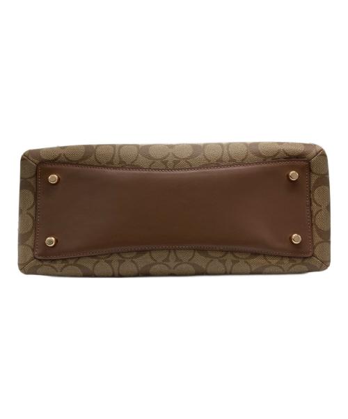 COACH（コーチ）COACH (コーチ) 2WAY シグネチャー ショルダーバッグ ベージュの古着・服飾アイテム
