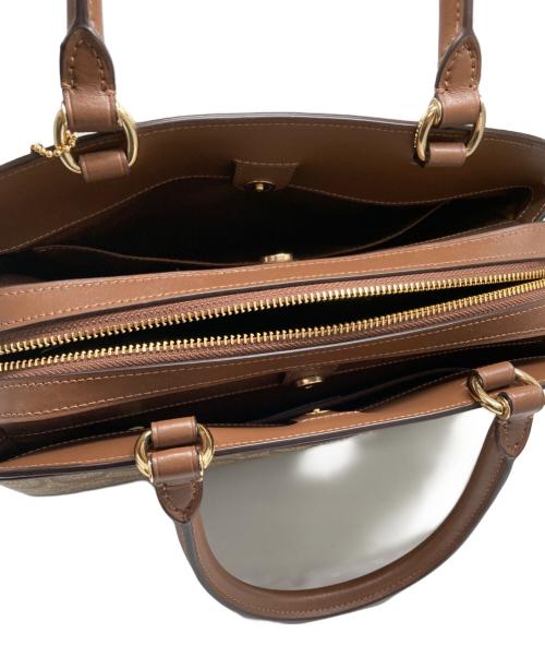 COACH（コーチ）COACH (コーチ) 2WAY シグネチャー ショルダーバッグ ベージュの古着・服飾アイテム