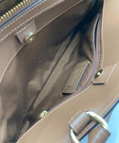 COACH（コーチ）COACH (コーチ) 2WAY シグネチャー ショルダーバッグ ベージュの古着・服飾アイテム