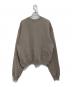 ALEXANDER WANG (アレキサンダー・ワン) ロゴプリントスウェットシャツ ベージュ サイズ:XXS：9000円