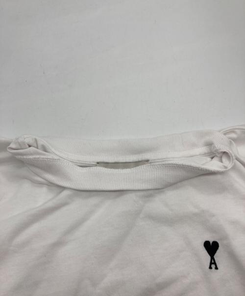 AMI Alexandre Mattiussi（アミアレクサンドルマテュッシ）AMI Alexandre Mattiussi (アミアレクサンドルマテュッシ) Ami De Coeur Tシャツ ホワイト サイズ:XSの古着・服飾アイテム