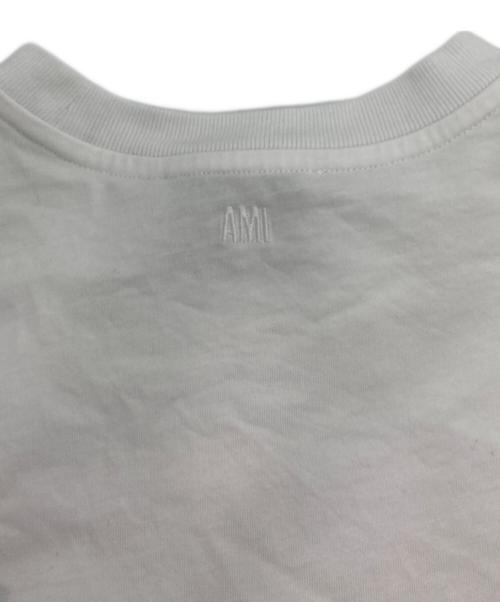 AMI Alexandre Mattiussi（アミアレクサンドルマテュッシ）AMI Alexandre Mattiussi (アミアレクサンドルマテュッシ) Ami De Coeur Tシャツ ホワイト サイズ:XSの古着・服飾アイテム