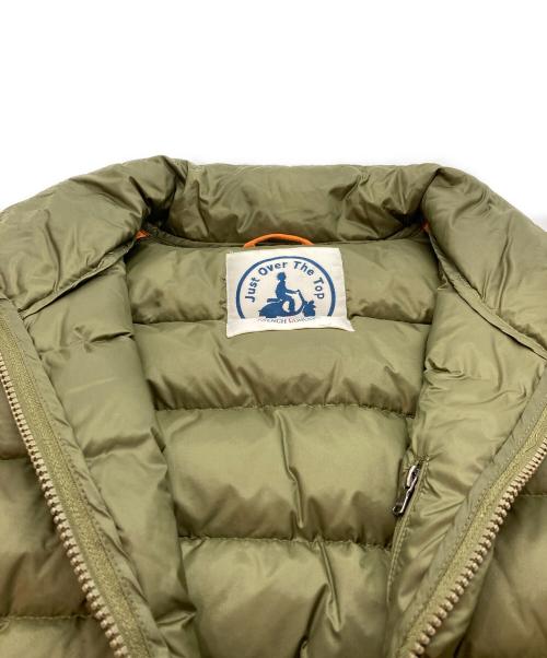 JOTT（ジョット）JOTT (ジョット) ナイロンダウンコート カーキ サイズ:記載なしの古着・服飾アイテム