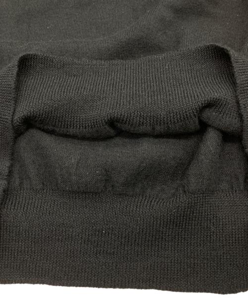 GRAN SASSO（グランサッソ）GRAN SASSO (グランサッソ) ウールモックネックニット ブラック サイズ:48の古着・服飾アイテム