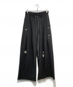 SHINYA KOZUKAシンヤコズカ）の古着「Home Baggy Damaged Sweat Pants」｜グレー