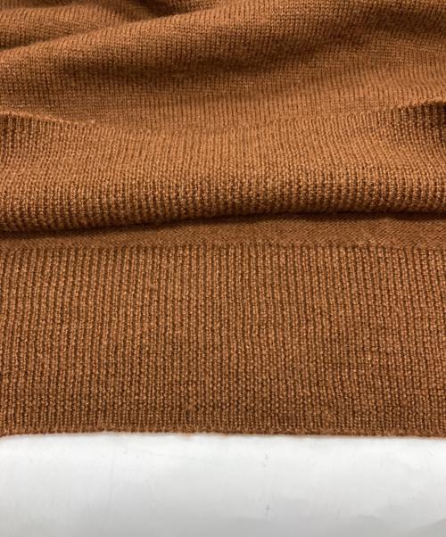 MHL（マーガレットハウエル）MHL (マーガレットハウエル) ハーフジップニット ブラウン サイズ:Mの古着・服飾アイテム