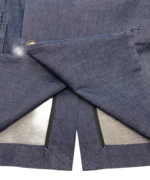 CABAN（キャバン）CABaN (キャバン) コットンデニム ダブルブレストジャケット インディゴ サイズ:Lの古着・服飾アイテム